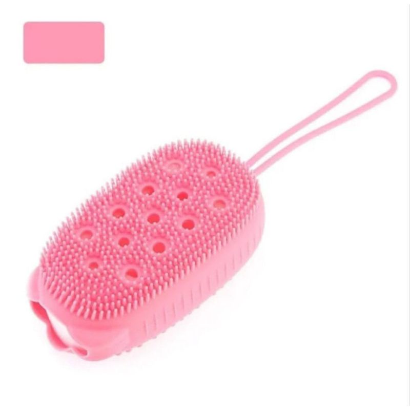 Sikat Spon Mandi Bubble Silikon / Silikon Bubble Bath Brush