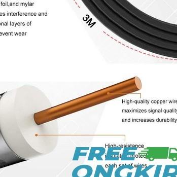 Antena TV Digital Lengkap Dengan Booster (Sinyal Kuat)