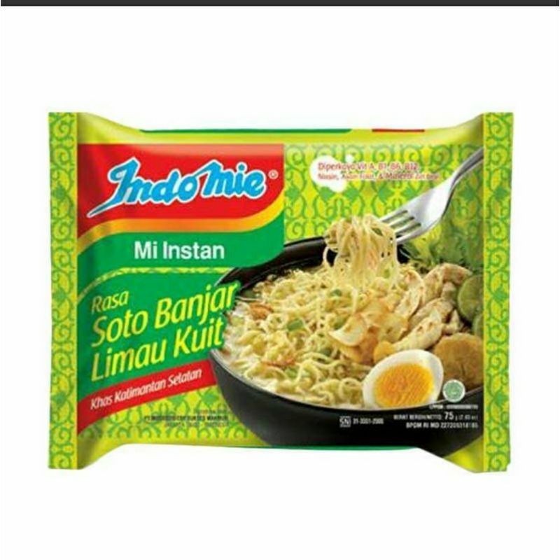 

Indomie Kuah Soto Banjar Limau Kuit