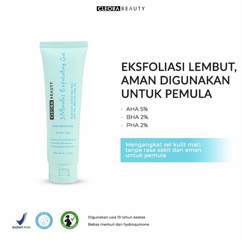 Cleora 3 Minutes Exfoliating Gel