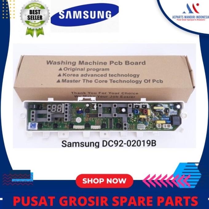 Modul Pcb Mesin Cuci Samsung Wa10M5120Sg / Dc92-02019B