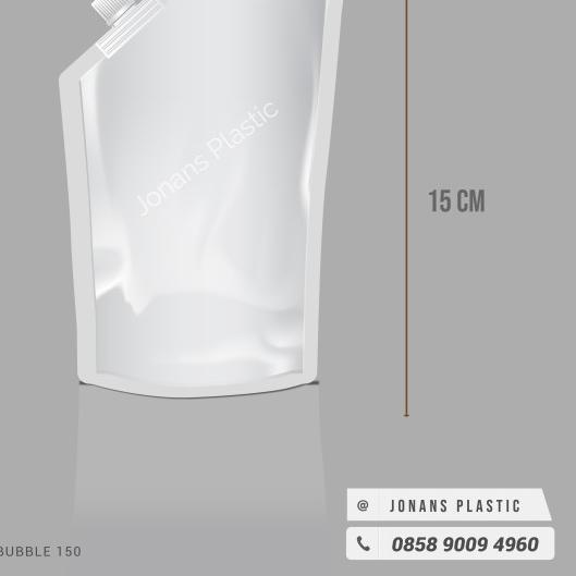 

,PLASTIK KEMASAN PUCH SPOUT PACK 150ML,250ML,500ML,1000ML - 150ML