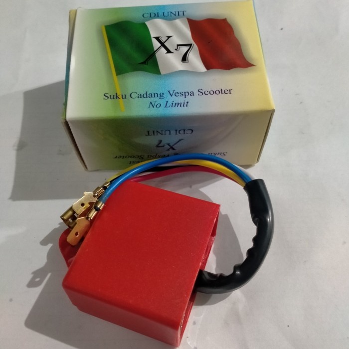 cdi pengapian vespa racing vespa px excel exclusive kabel 5 x7