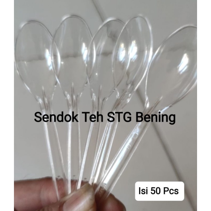 Sendok Teh Putih Susu / Sendok STG Bening Pudding