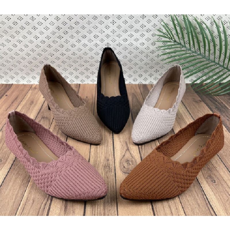 Sepatu Flat Wanita Rajut Import flat shoes rajut import 101 sepatu rajut wanita import