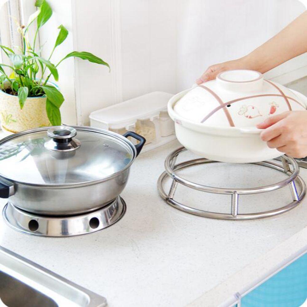 [Elegan] Rak Wajan Tebal High Quality Diameter23 /26/29cm Untuk Panci Kompor Gas Fry Pan Double Penahan Anti Panas