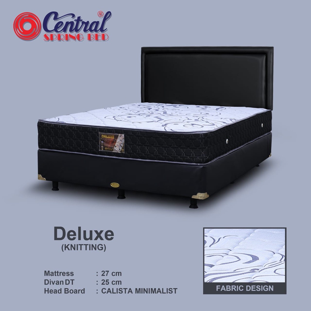 [mebelmurahsby] SPRINGBED CENTRAL DELUXE SANDARAN CALISTA