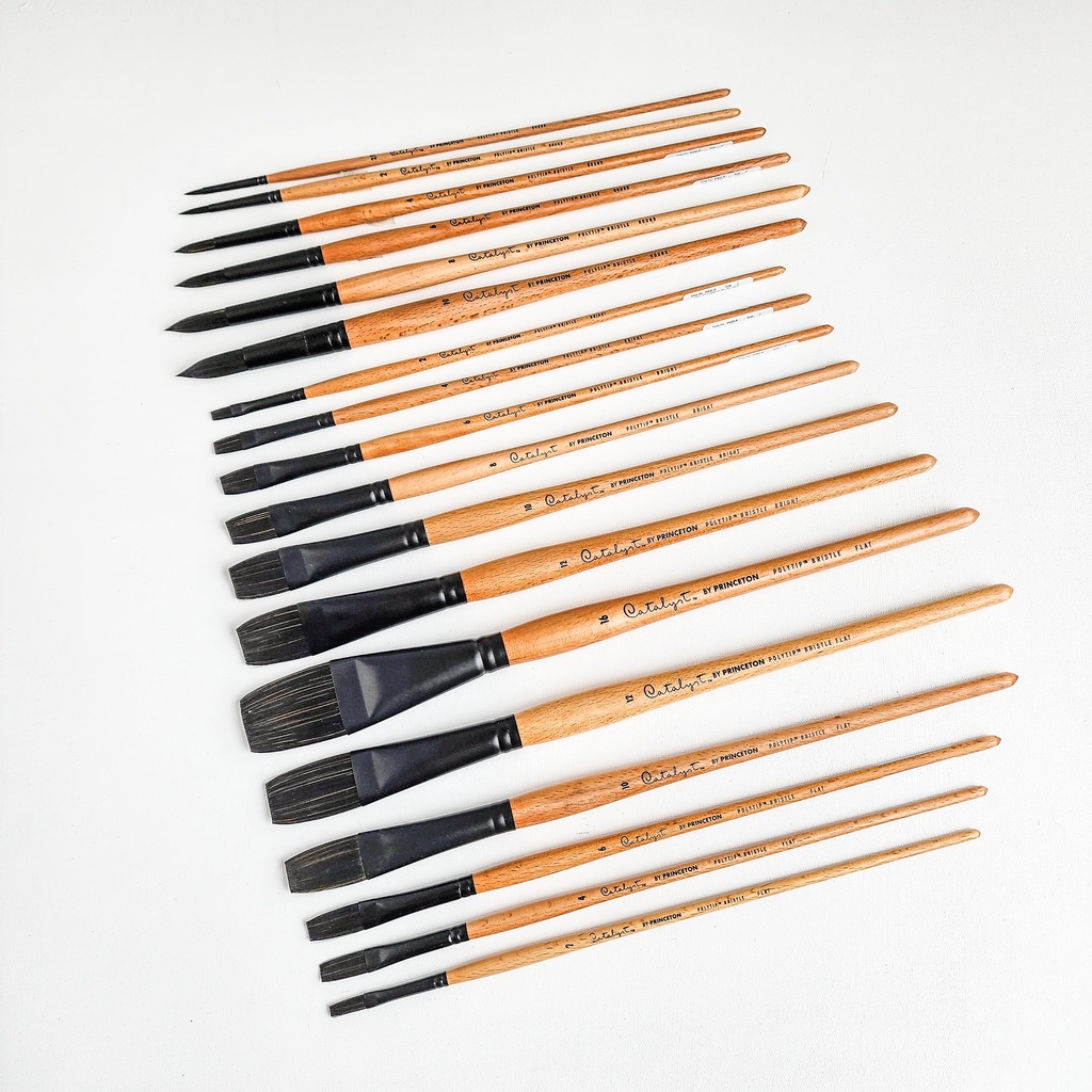 

RB Kuas Lukis Princeton Catalyst Polytip Bristle Brush Paint Brush