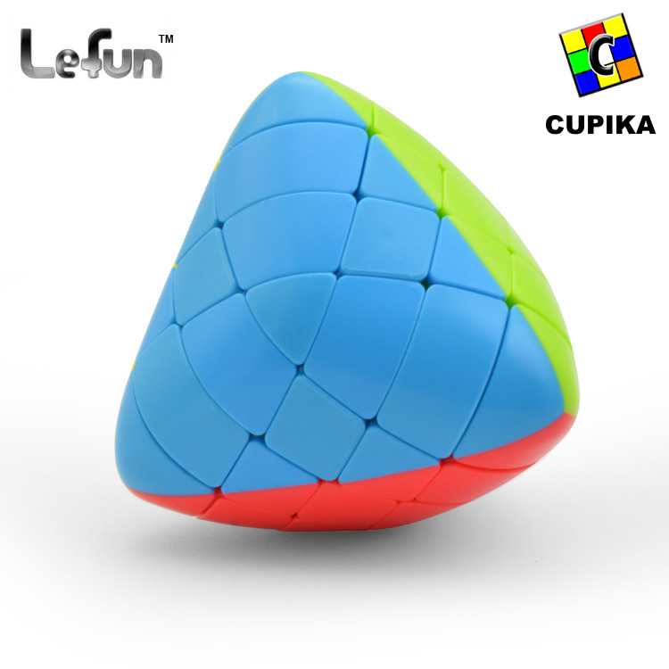 Rubik 4x4 LEFUN Stickerless MASTERMORPHIX Unik murah ORIGINAL