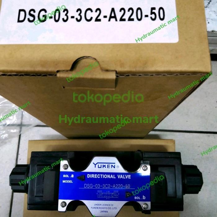 Jual Actuator Solenoid Yuken Dsg 03 3C2 A220 50 Yuken Dsg03 Selenoid Dsg03 Shopee Indonesia