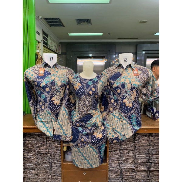 Baju Batik Pria Katun Premium Pendek and Panjang Seragam Motif Terbaru size M L XL XXL