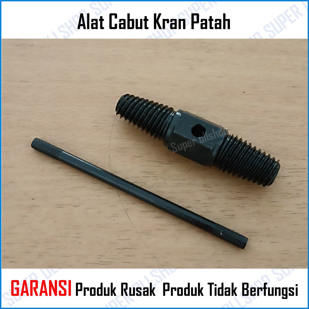 Alat Buka Kran Keran Air Patah 1/2 Tap Balik Pembuka Baut Patah 3/4 / Pipe Screw Extractor Alat Pembuka Baut Rusak Patah Kran Untuk 1/2&quot; 3/4&quot; Alat Cabut Pipa Broken Pipe