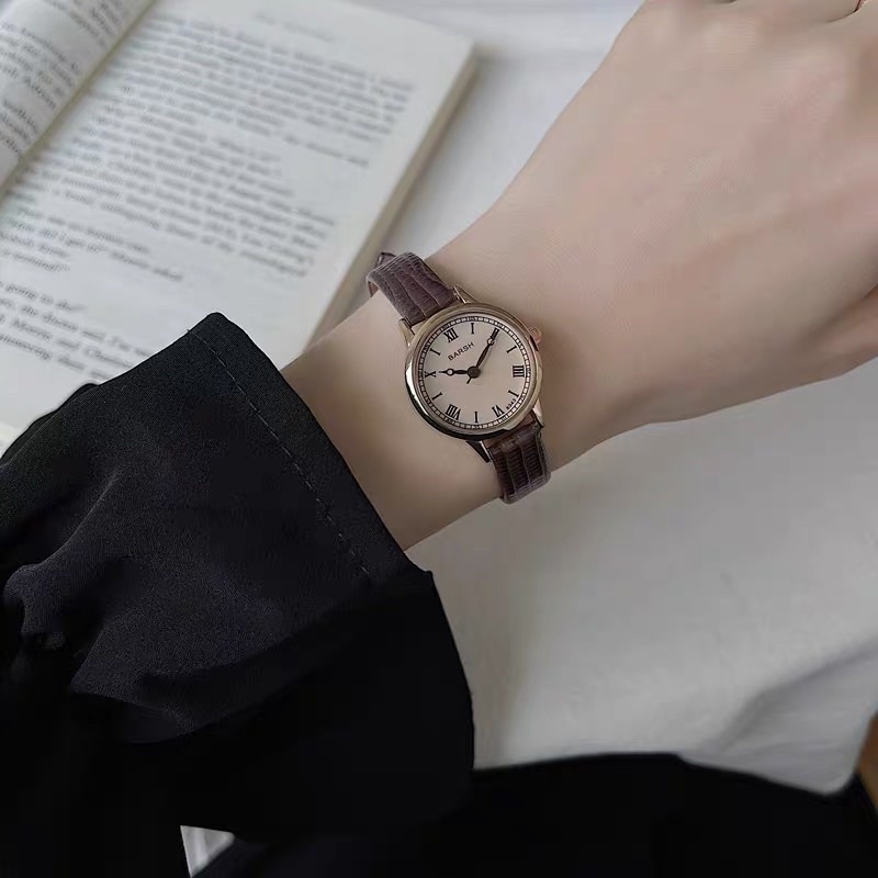 MINNIE KOOLEY Jam Tangan Barsh Wanita Analog Ulzzang Korea Jam tangan Wanita Vintage