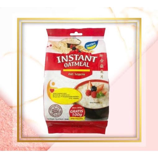 

TenTen Instant Oatmeal / Whole Grains Haver Instant / Havermut murni 1kg