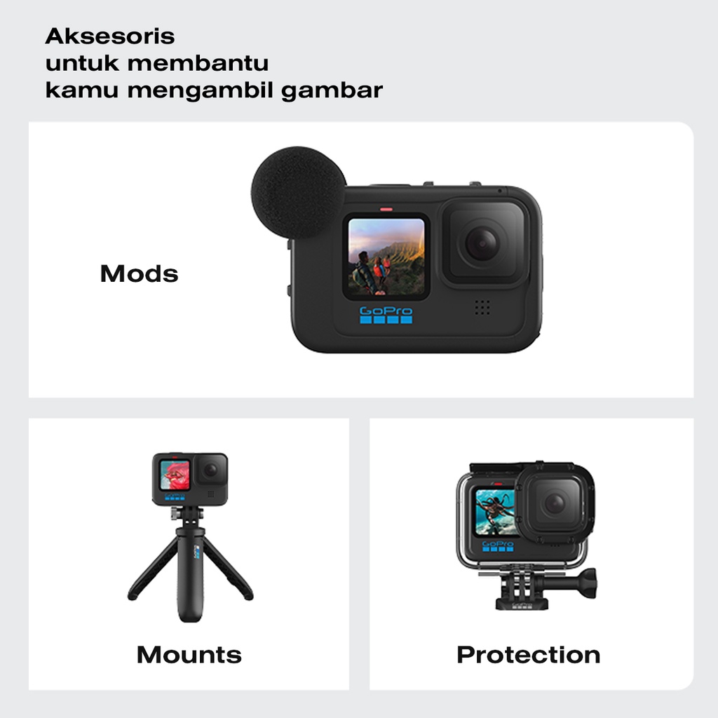 [NEW] GoPro Hero 11 Black GoPro Hero11 Go Pro Action Camera - Garansi Resmi