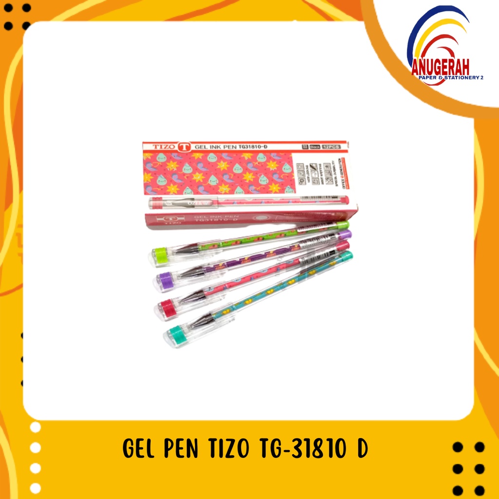 

BOLPOIN GEL PEN TIZO TG-31810-D