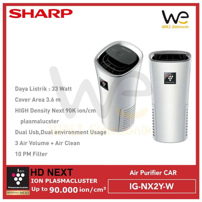 SHARP Air Purifier IG-NX2Y-A/B/W / AIR PURIFIER SHARP MOBIL IG NX2Y