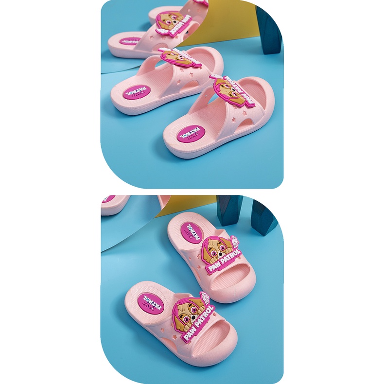 SANDAL ANAK PEREMPUAN SANDAL SLOP DISNEY PAW PATROL SANDAL TIDUR ANTI-SLIP PW3128