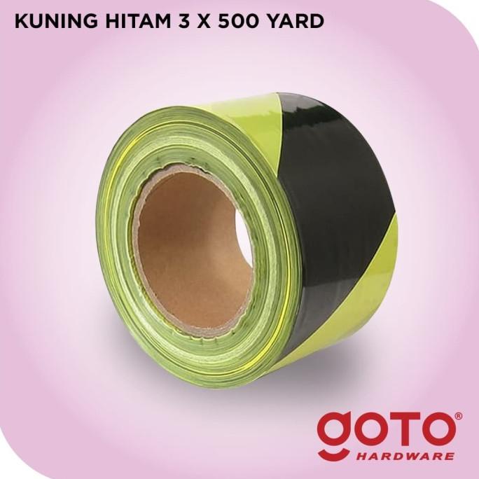 

Police Line Safety Line Garis Polisi Barricade 2" 300 meter Yellow