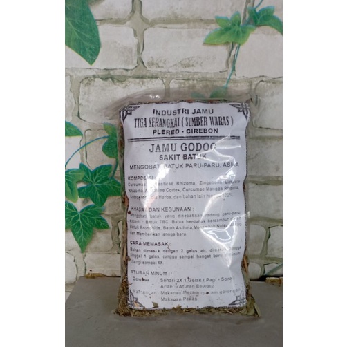 Jamu Batuk Jamu godog untuk batuk Ramuan herbal Rempah-rempah Alami