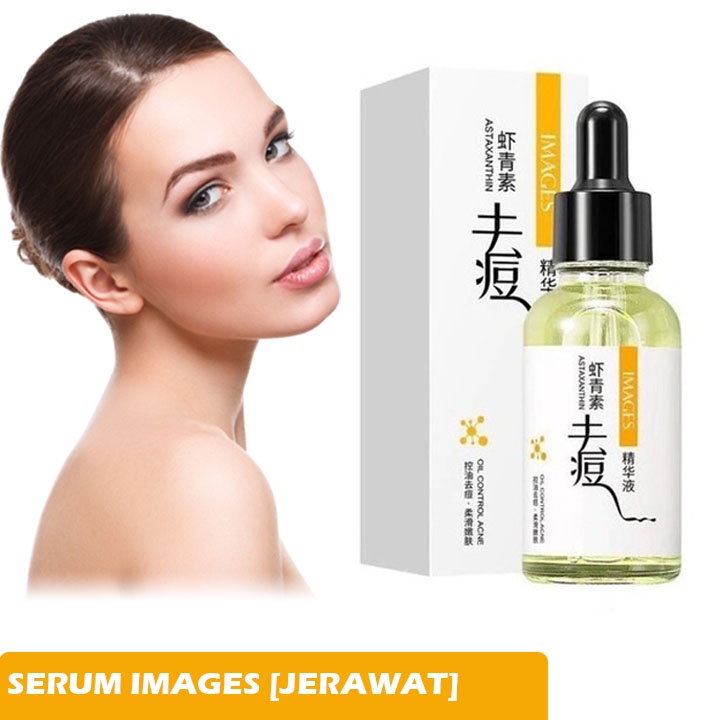 Beauty Jaya - Serum Wajah Glowing Images Serum Esens Six Peptide Serum Perawatan Jerawat [ KUNING ]