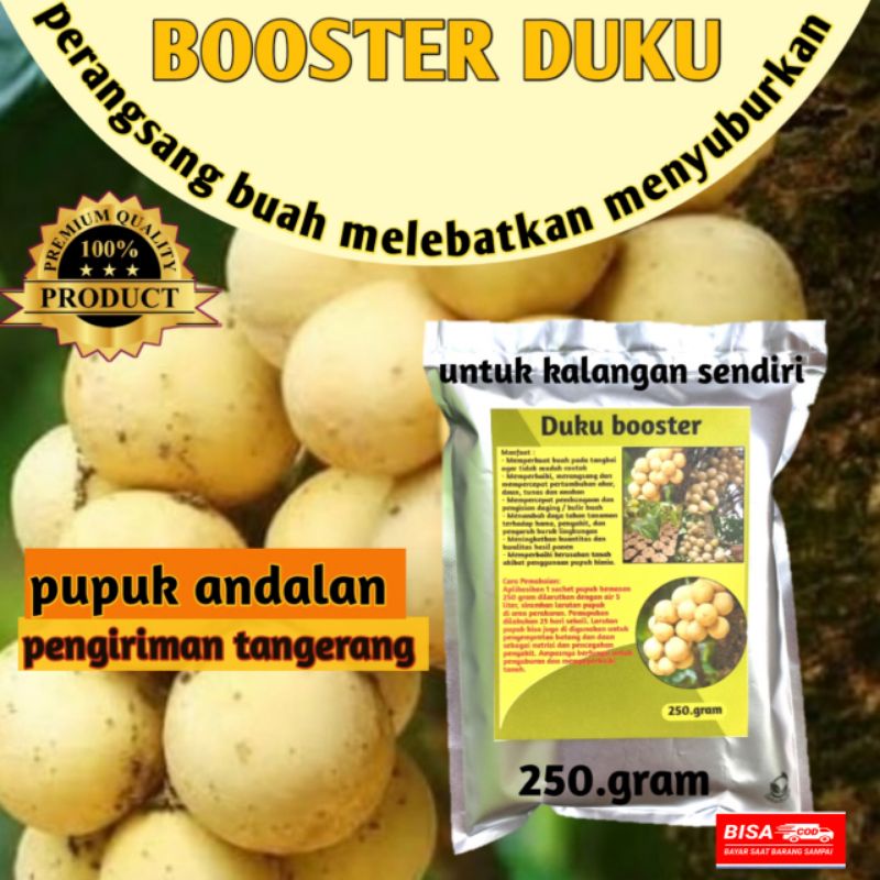 pupuk booster organik duku pupuk perangsang buah melebatkan menyuburkan