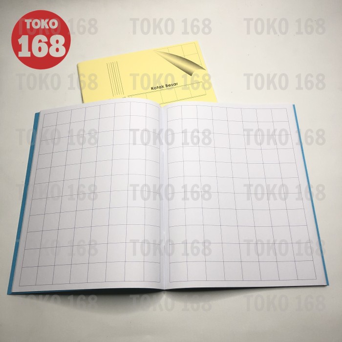 

BO Buku Kotak - Kotak / Tulis Mandarin / Kotak 38 Lembar (PAK) - Kotak Besar