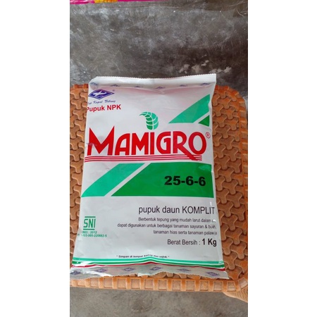Pupuk Npk Mamigro daun @1kg