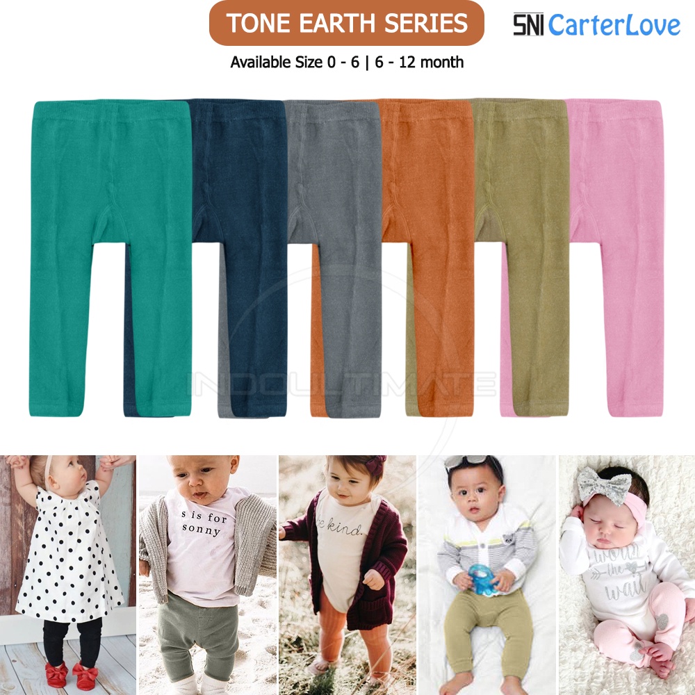 1PCS Celana Legging Bayi Kaki Buka Baru Lahir CLB-6006 Leging Bayi Celana Panjang Bayi Kaki Buka Bayi Perempuan Laki Laki Celana Bayi Baru Lahir Import Bawahan Celana Anak bayi balita