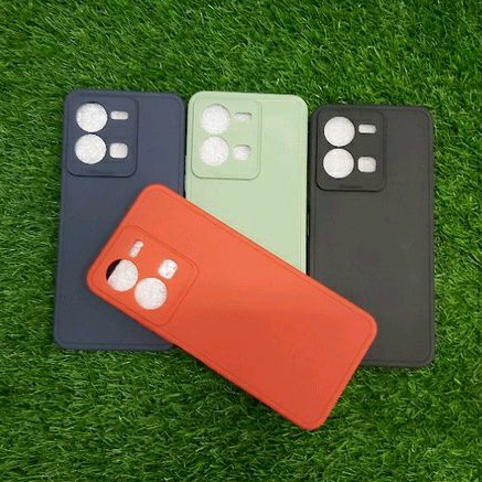 Case TPU Macaroon Warna Warni Vivo Y35 2022