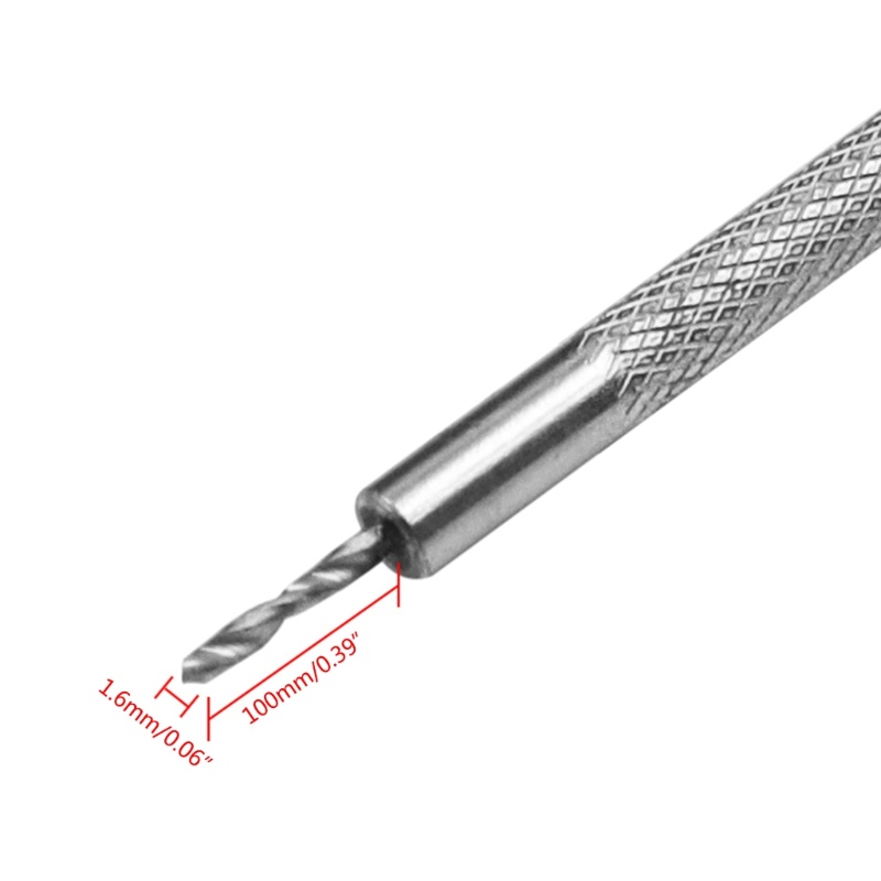 Alat Bor Tangan Mini Ukuran 1.6mm Untuk Perhiasan