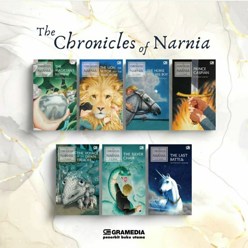 The Chronicles of Narnia - CS Lewis - ORIGINAL ECERAN SATUAN