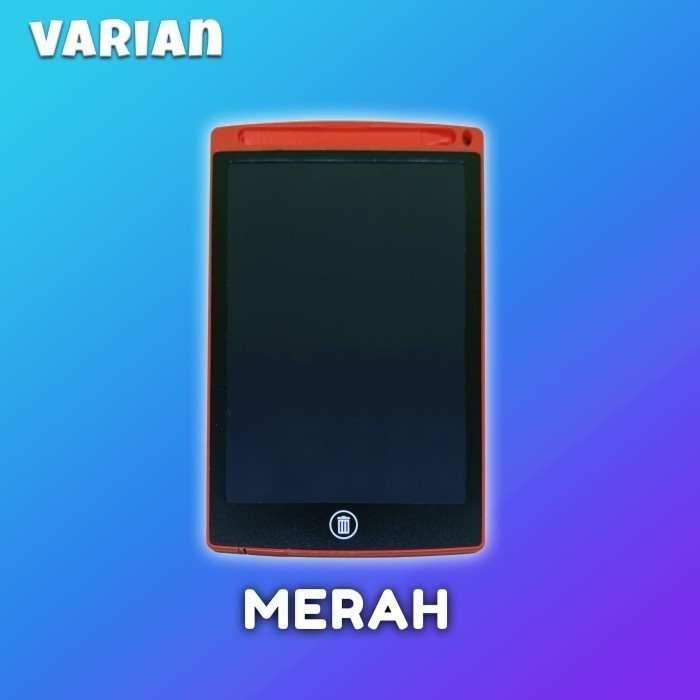 

Papan Tulis Anak Tablet Belajar Menulis Menggambar LCD Writing 8.5 Inc - Merah
