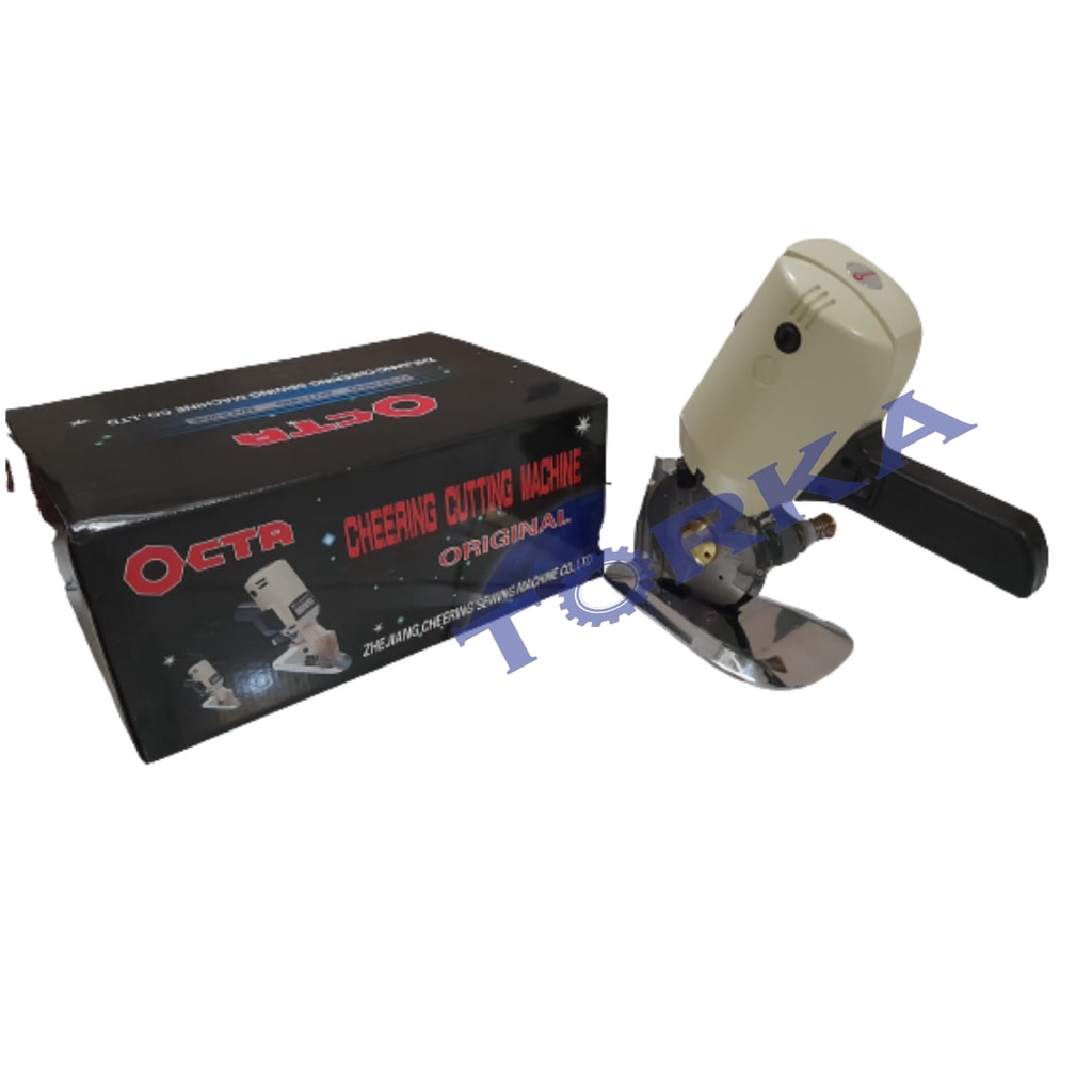 Mesin Potong Kain OCTA RS-100 Cream Original / Torka