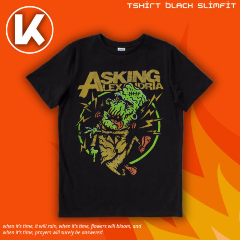 KAOS BAND ASKING ALEXANDRIA | KAOS | T SHIRT | ASKING ALEXANDRIA
