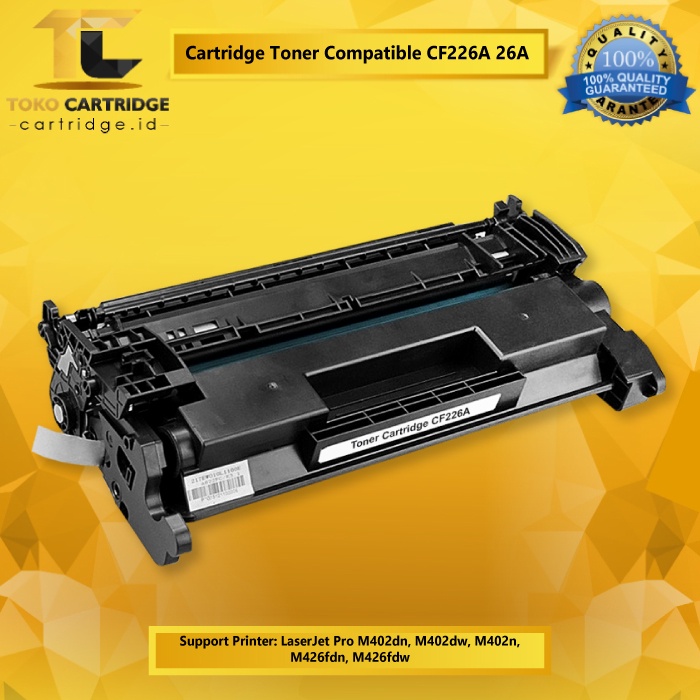 Toner Cartridge Compatible 26A 226A CF226A Pro M402 M426 M402d M402dn M402dw M402n M426fdn M426fdw