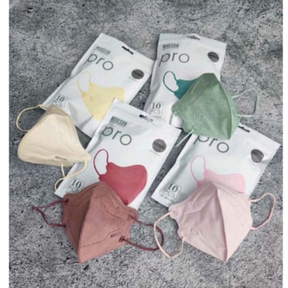 Shumu / Mouson Pro Masker KN95 6ply/5ply Premium Face Mask Original isi 10