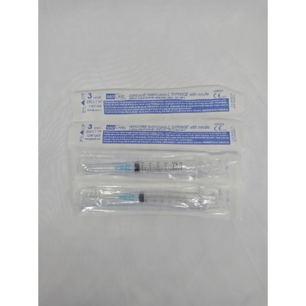 3cc merek gidcare/onemed ( ecer )