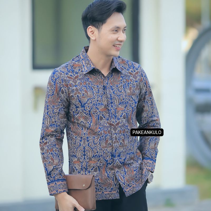 Batik Premium Pria Slimfit || Motif Dewandaru