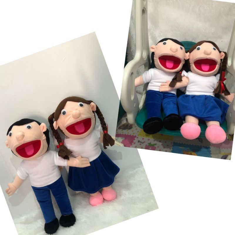 Boneka Karakter Anak Sekolah | Boneka Muppet SMP | Mainan Boneka Edukasi