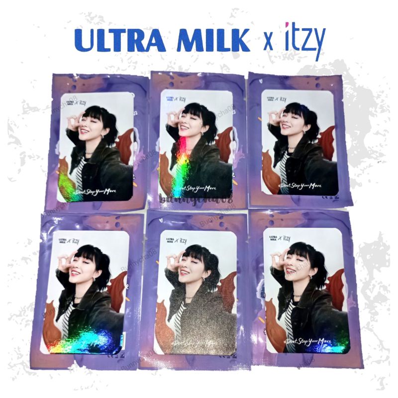 Photocard ultramilk x itzy