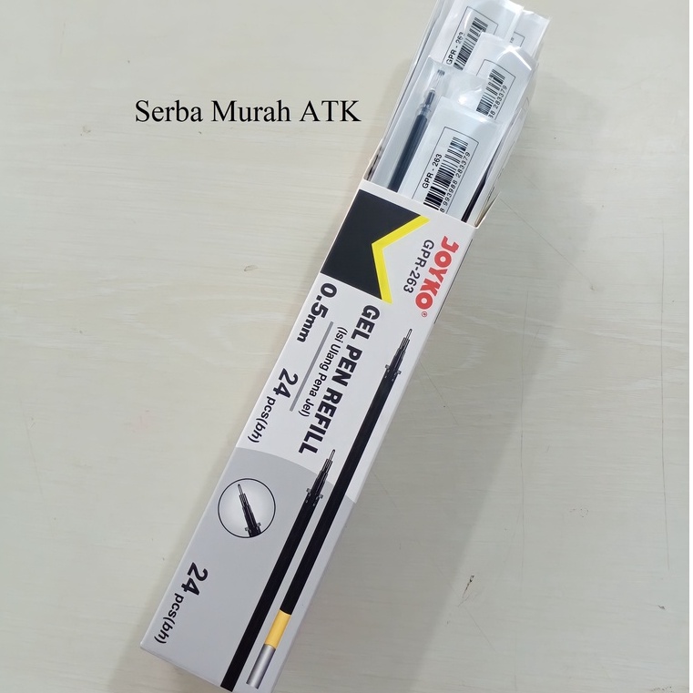 

REFILL PULPEN JOYKO GPR-263 / ISI PULPEN / ISI BOLPEN GEL 0.5mm ( / PCS )