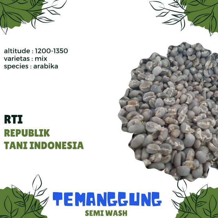 

Bij Kopi Mentah ARABIKA TEMANGGUNG FULL WASHED proses - GREEN BEAN