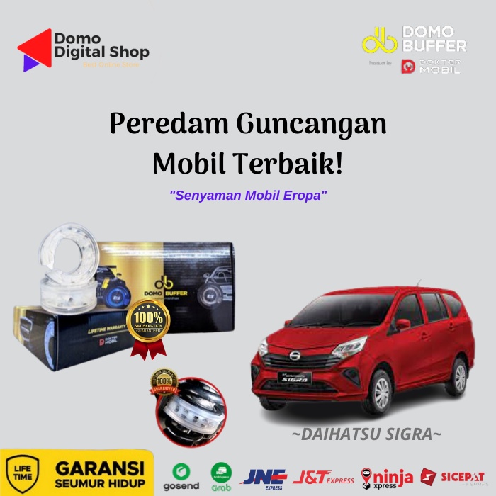 Domo Buffer Mobil Daihatsu Sigra Spring Buffer Sigra Karet Shock Stabilizer solusi Peredam Guncangan