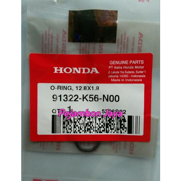 91322K56N00 O-RING 12.8X1.8