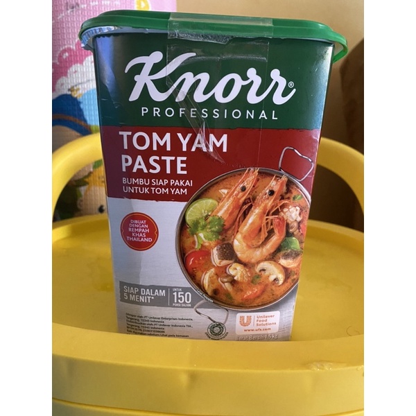 

Knorr Tom Yam Paste 1,5 Kg/Pasta Tom Yam knorr halal