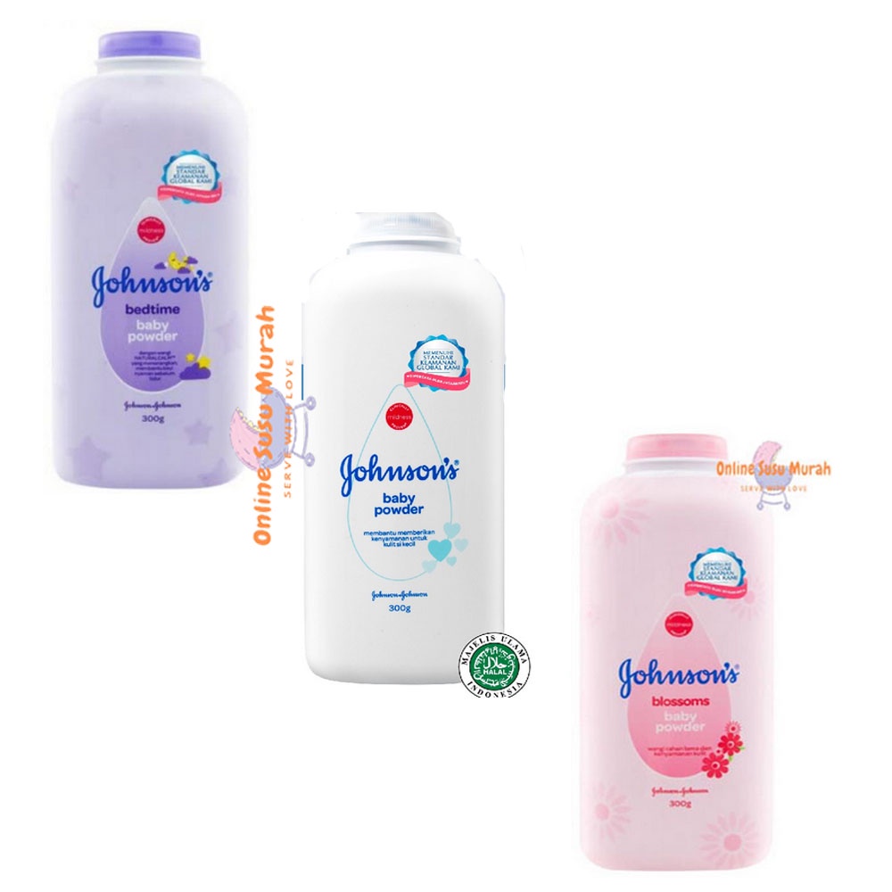 JOHNSON BLOSSOM BEDTIME BABY POWDER 300GR