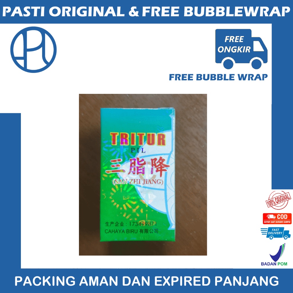 TRITUR PIL SAN ZHI JIANG KOLESTEROL LEMAK DARAH TINGGI