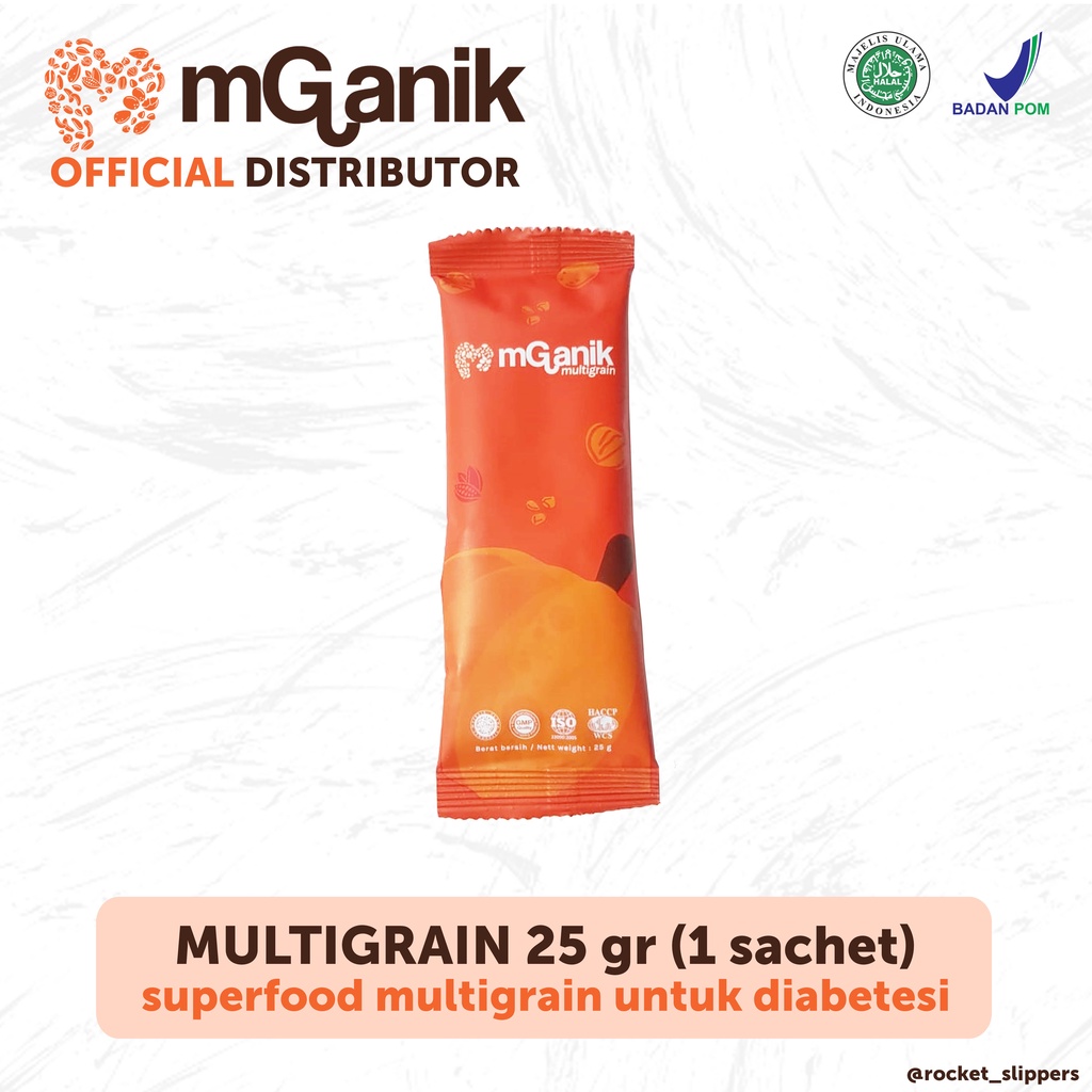 MGANIK Multigrain eceran 1 sachet 25 gr - Superfood Diabetes ecer