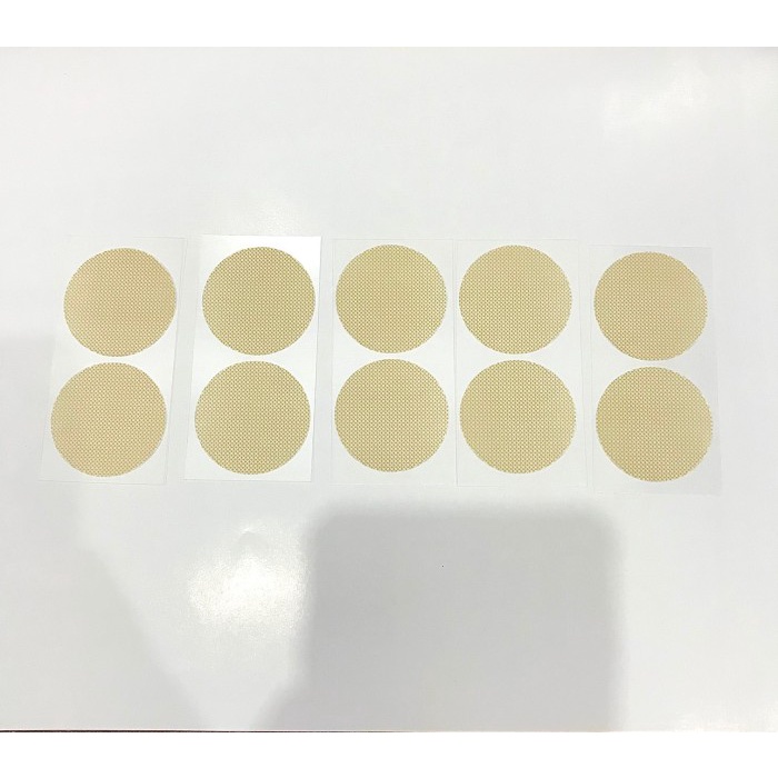

Men nipple cover sticker / stiker tempel penutup puting pria tahan air - light brown